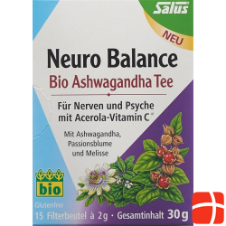 Salus Neuro Balance Ashwagandha Tea Organic bags 15 pieces