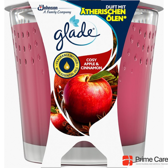 Glade Duftkerze Cosy Apple&cinnamon 129g buy online