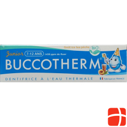 Buccotherm Zahnpasta 7-12j Eistee-Pfirs Bio 50ml