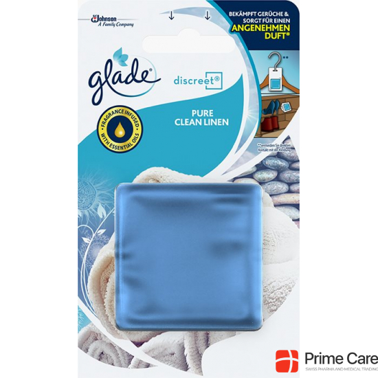 Glade Discreet Nachfüller Pure Clean Linen 8g buy online