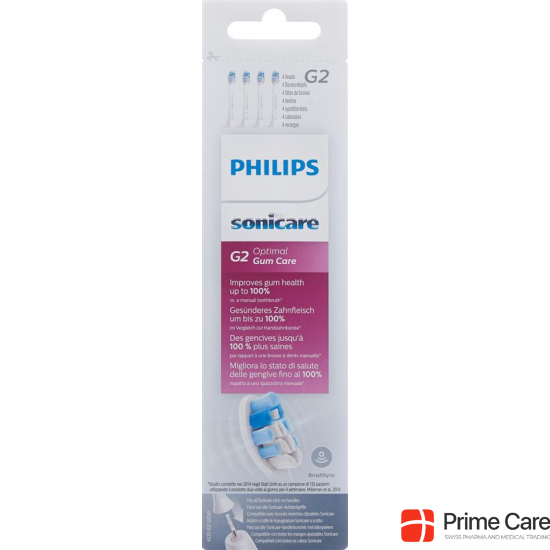 Philips Sonicare replacement brushes G2 Op Gc Hx9034/10 4 pieces buy online