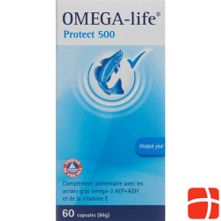 Omega-life Protect 500 capsules can 60 pieces