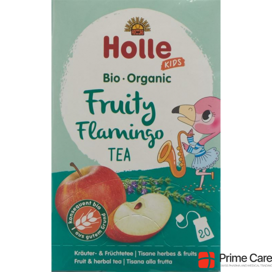 Holle Fruity Flamingo herbal and fruit tea Bio 20x 1.8g buy online