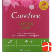 Carefree Cotton Aloe 56 pieces