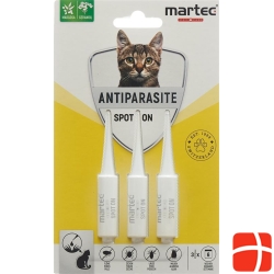 martec PET CARE Spot on ANTI PARASITE for cats 3 x 1 ml