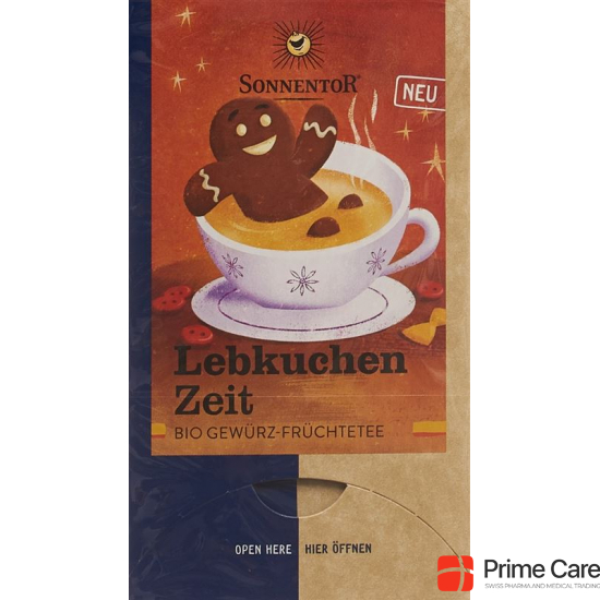 Sonnentor Lebkuchen Zeit Tee Beutel 18 Stück buy online