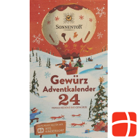 Sonnentor Adventkalender Gewürze Beutel 24 Stück