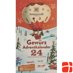 Sonnentor Adventkalender Gewürze Beutel 24 Stück