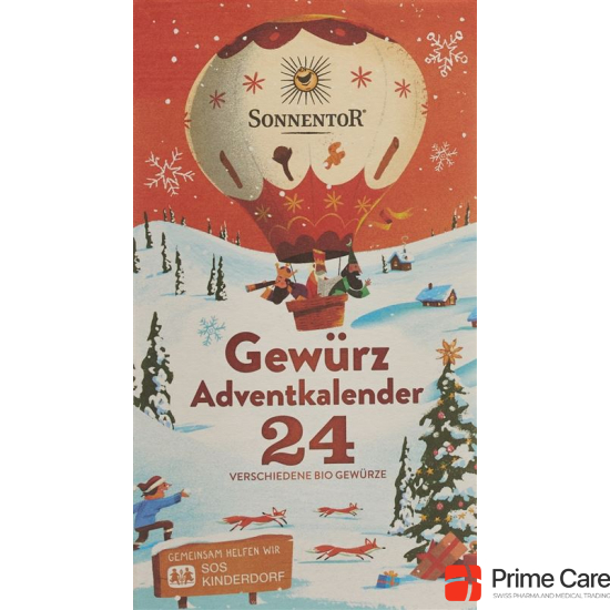 Sonnentor Adventkalender Gewürze Beutel 24 Stück buy online