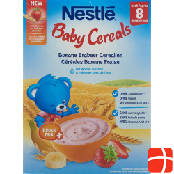 Nestle Baby Cereals Banane Erdbeer 8m 250g