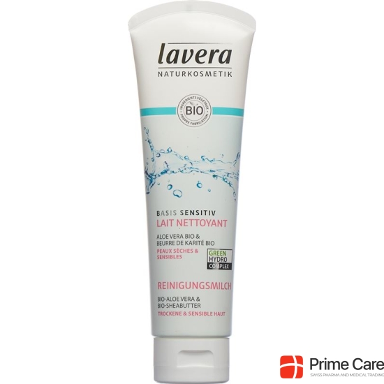 Lavera cleansing milk basis sensitive Tb 125 ml