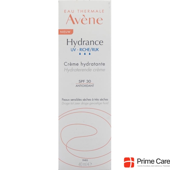 Avene Hydrance cream SPF30 40 ml