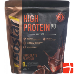 Isostar High Protein 90 powder chocolate bag 400g