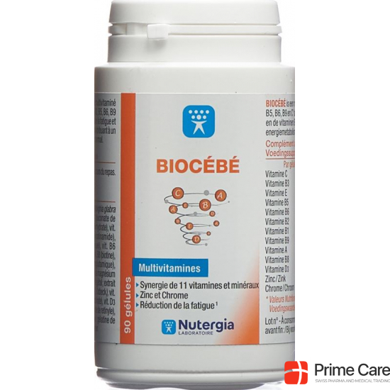 Nutergia Biocebe Gelules Dose 90 Stück buy online