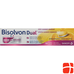 Bisolvon Dual 2 In 1 lozenges 18 pieces