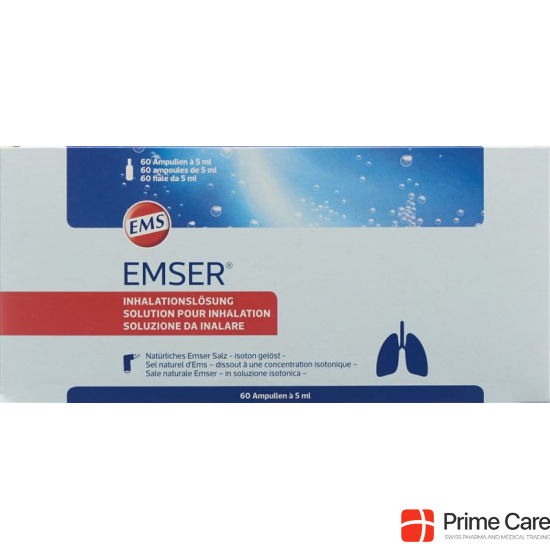 Emser Inhalationslösung 60 Ampullen 5ml buy online