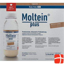 Moltein Plus Ready2Shake Cappuccino 6 bottle 38g