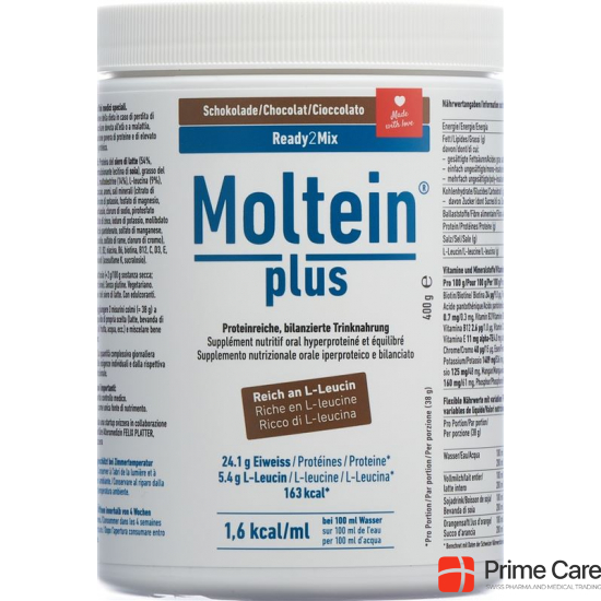 Moltein Plus Ready2Mix Chocolate can 400g buy online