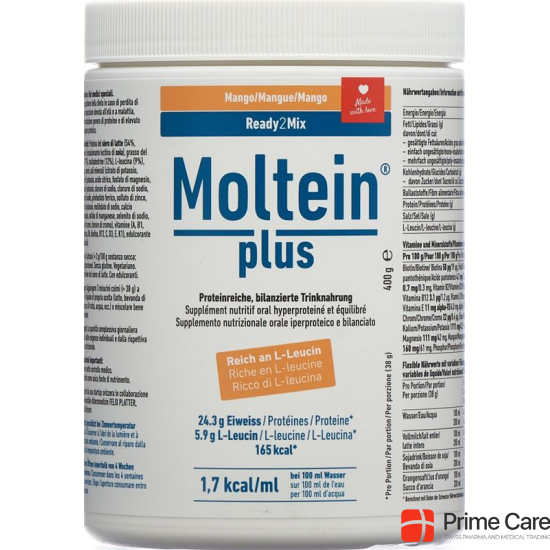 Moltein Plus Ready2Mix Mango can 400g buy online