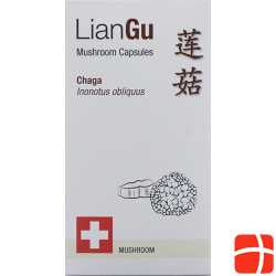 LianGu Chaga Mushrooms Capsules Can 60 Pieces