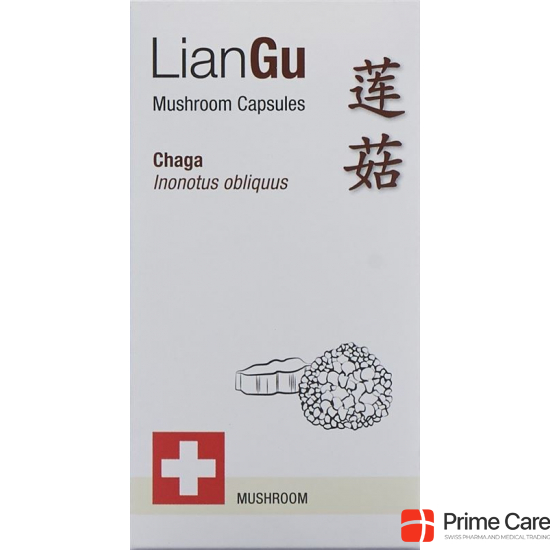 LianGu Chaga Mushrooms Capsules Can 60 Pieces buy online