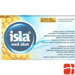 Isla Med acute lozenges citrus honey 20 pieces