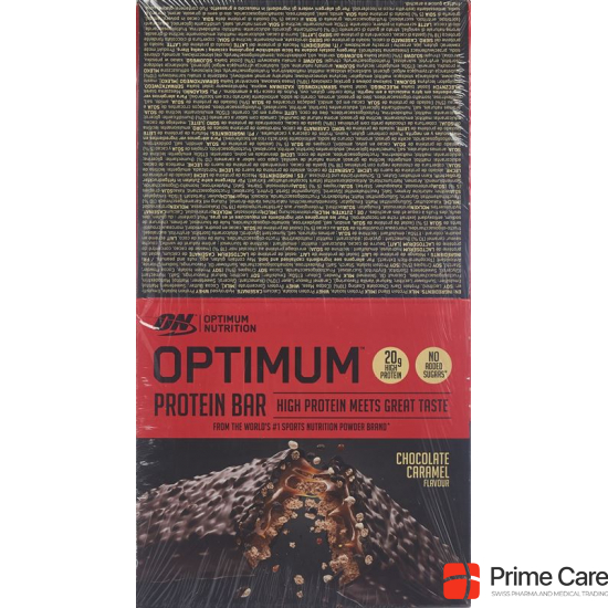 Optimum Protein Bar Chocolate-Caramel 10x 60g buy online