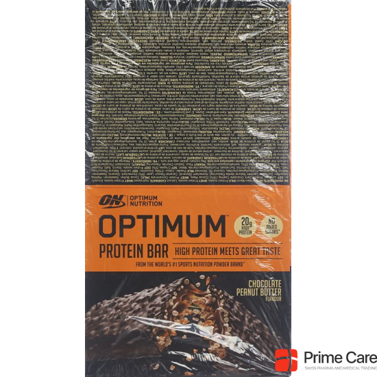 Optimum Protein Bar Chocolate-Peanut But 10x 62g buy online