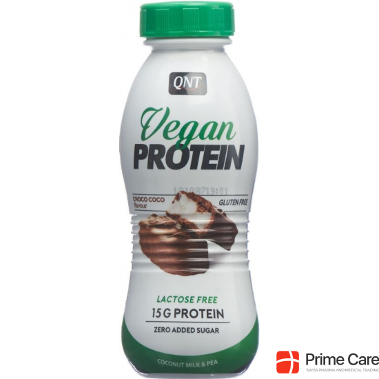 Qnt Vegan Protein Shake 15g Choco-Coco 310ml buy online