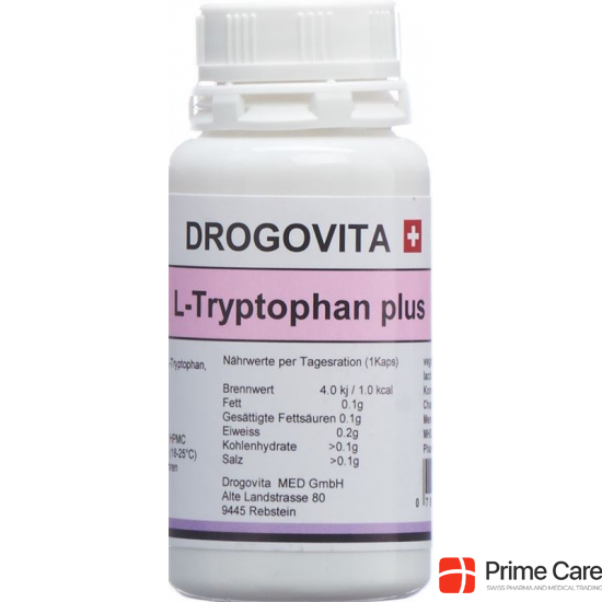 Drogovita L-tryptophan Plus Kapseln Dose 50 Stück buy online