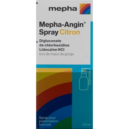 Mepha-angin Spray Citron Flasche 30ml buy online