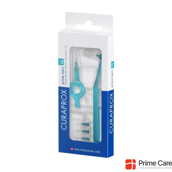 Curaprox CPS 06 prime start 5 interdental brushes + UHS 409 & 470