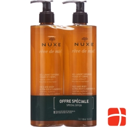 Nuxe Reve Miel Duo Gel Vis&corps 2x 400ml