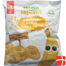 Freche Freunde Knusper-Ringe Hirse & Banane 20g