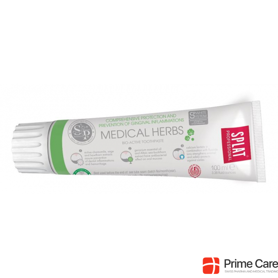 Splat Profes Medical Herbs Zahnpasta Tube 100g buy online