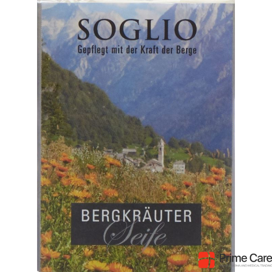 Soglio Bergkräuter-seife 95g buy online