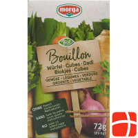 Morga Gemüse Bouillon Würfel Go Clean Bio 8 Stück