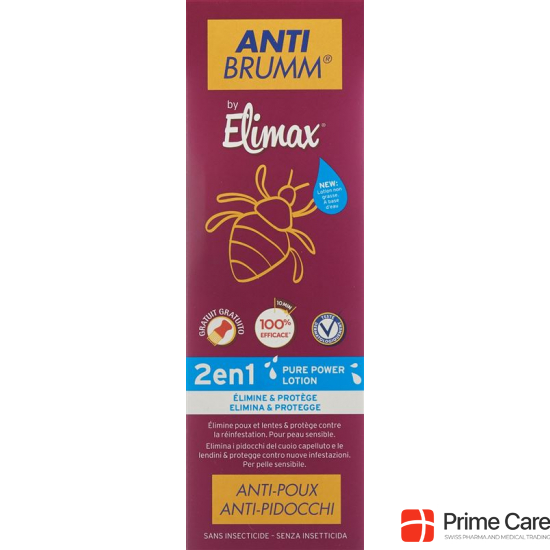 Anti Brumm By Elimax Louse Stopp 2in1 Pure Power Lotion 100ml buy online
