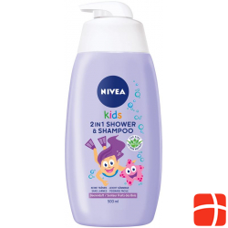 Nivea Kids 2in1 Shower & Shampoo Girl 500ml