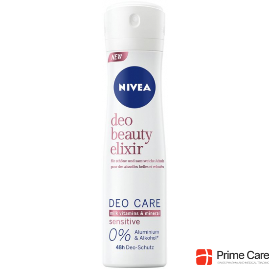 Nivea Beauty Elixir Deo Sensiti Spray Fem 150ml buy online