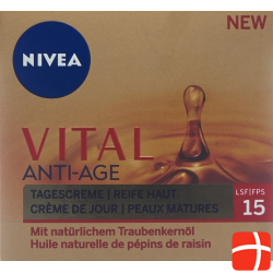 Nivea Vital Anti-Age Tagescr Lfs15 Traubenke 50ml