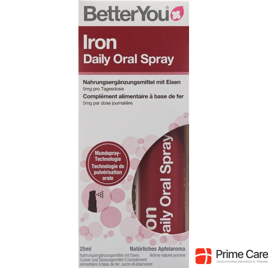 BetterYou Iron Daily Oral Spray 25ml buy online