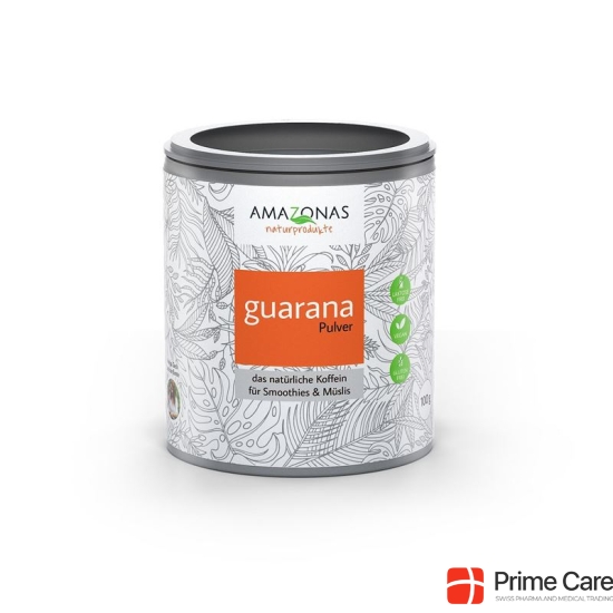 Guarana Pulver 100% Pur Dose 100g buy online