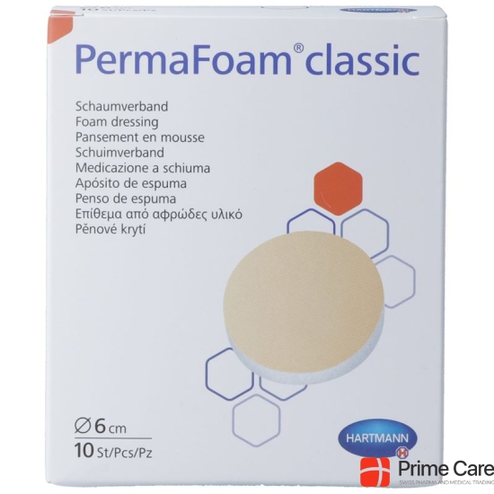 PermaFoam Classic about 6cm sterile 10 pcs