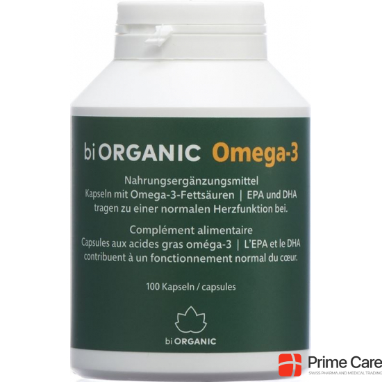 Biorganic Omega-3 Kapseln F/d Dose 100 Stück buy online