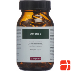Biorganic Omega-3 Kapseln I/d Dose 100 Stück