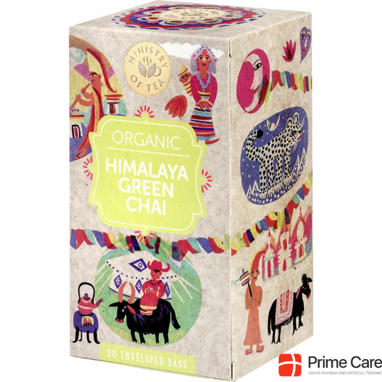 Ministry Of Tea Himalaya Green Chai Tee 20x 1.5g buy online
