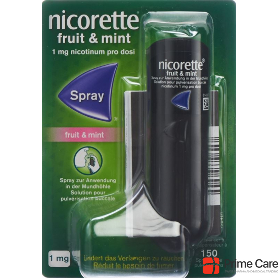 Nicorette Fruit & Mint Spray Disp 150 Dos buy online