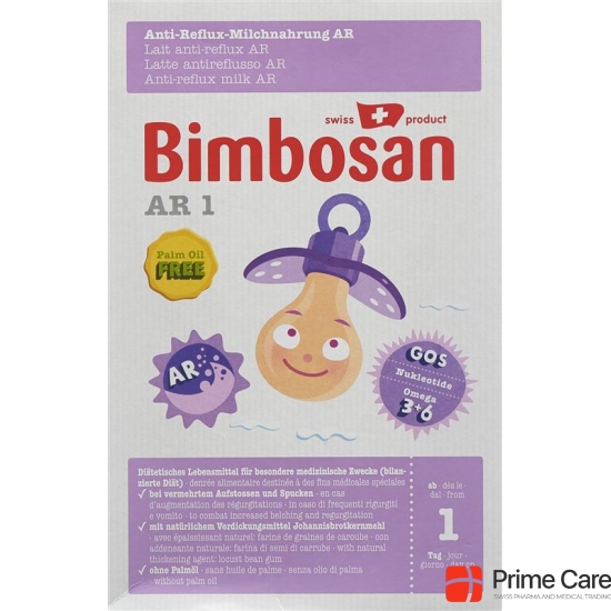 Bimbosan Anti-Reflux 1 Infant formula without palm oil 400 g