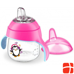 Avent Philips Schnabelbecher Sil 200ml Rosa Pingu